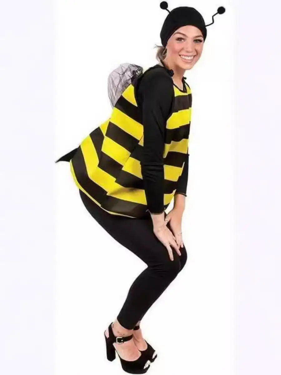 loween Bee Wings コスチュームセット 子供用 パル 大人用 親子コスプレ ポリエステル素材 ブランドなし 商標登録なし
