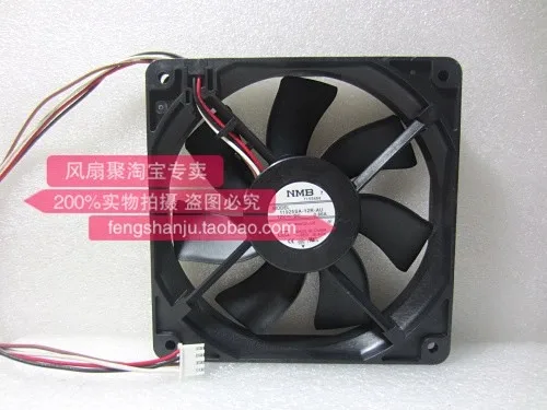 

Free shipping original NMB 11925SA-12R-AU 12cm12025 12V 0.86A 4-wire high air volume cooling fan