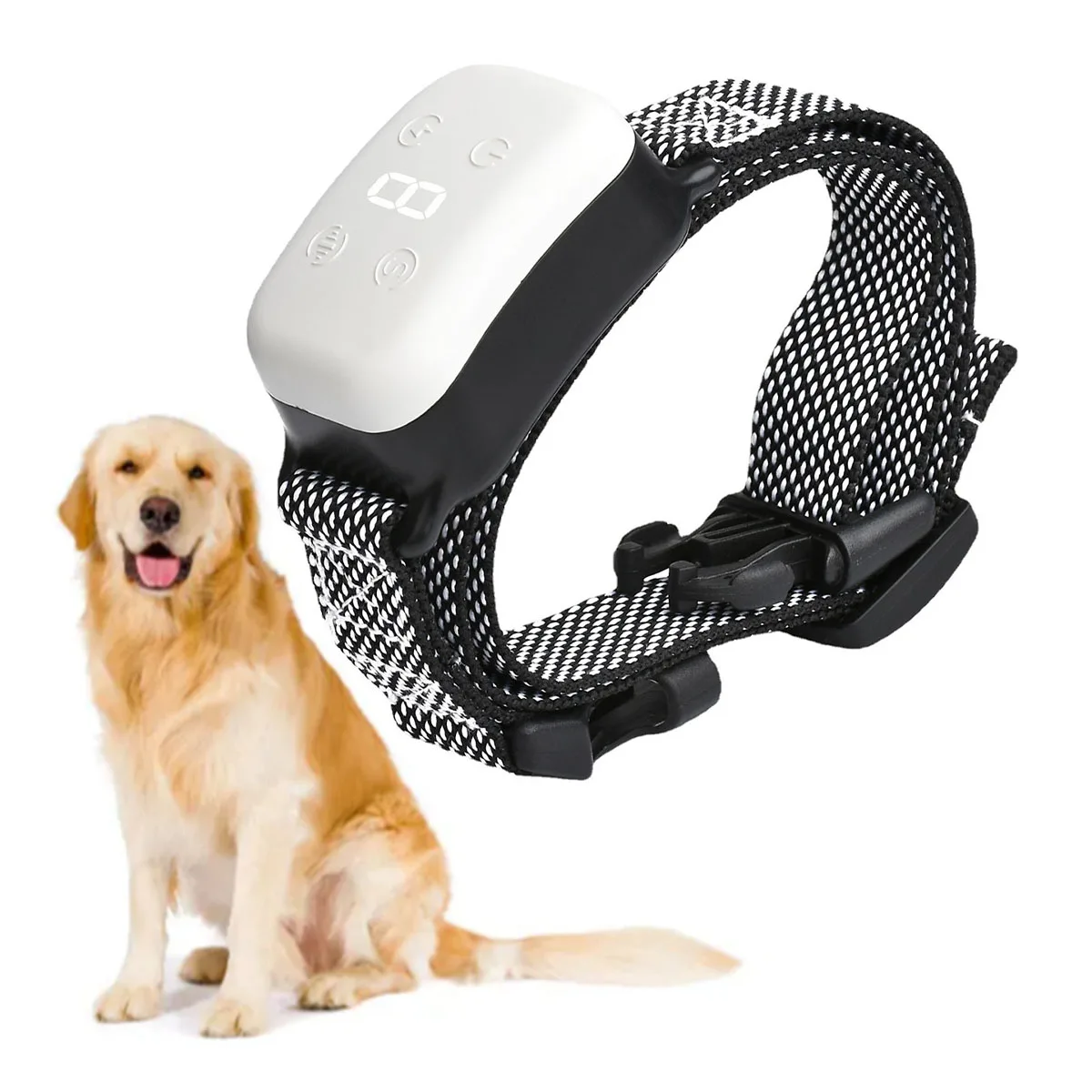 

Dog Bark Collar, Smart Bark Collar for Small Medium Large Dogs, Automatic Anti Bark Collar, Anti Barking Training Collar