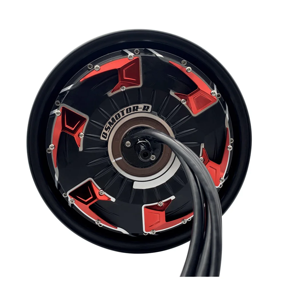 12 بوصة 5000 واط 260 45H V4 فرش تيار مستمر سكوتر كهربائي دراجة نارية محور المحرك #2