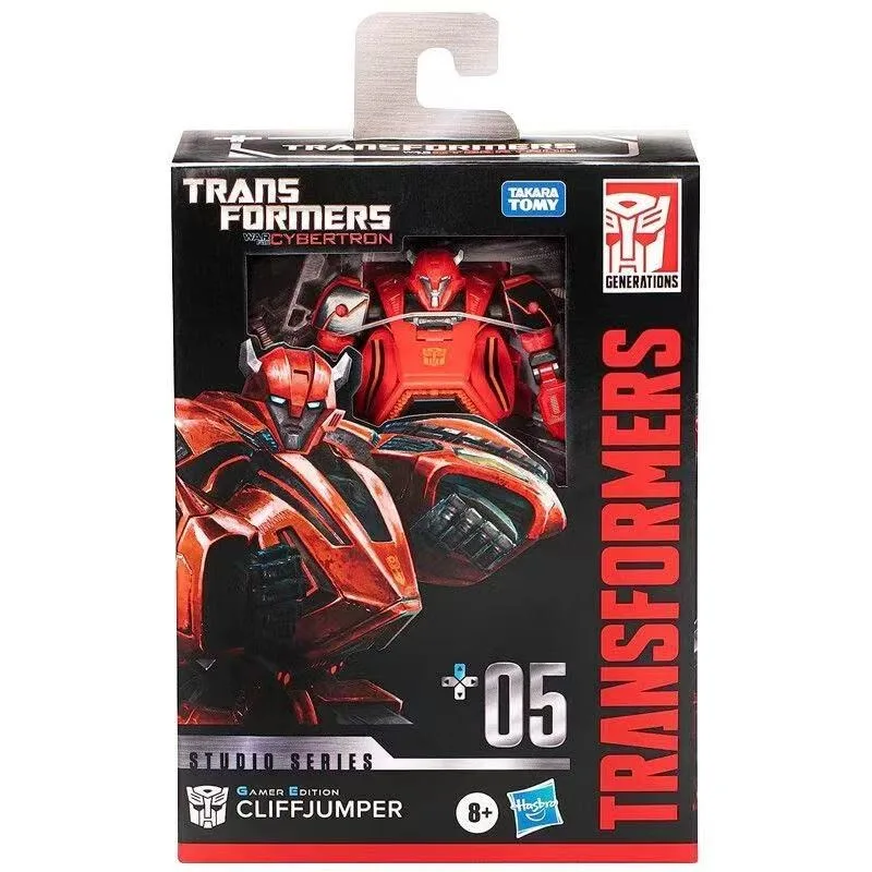 

В наличии: Hasbro Transformers Classic Toys Gamer Edition SSGE-05 Cliffjumper, коллекционная фигурка робота, игрушка, подарки, хобби