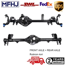 Front & Rear DANA 44 Axle Housing Assembly For Jeep Wrangler Rubicon 2007-2015