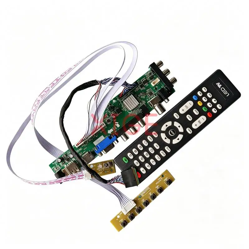 

For LP145WH1 LTN145AT01 LTN160AT06 N134B6 Drive Board Kit DIY 40-Pin LVDS Laptops Monitor 1366x768 1366*768 HDMI/VGA/AV/USB/DVB