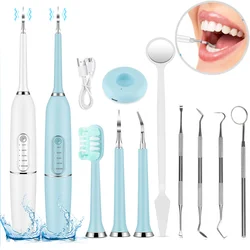 Ultrasonic Electric Sonic Dental Scaler Stain Tartar Calculus Remover Teeth Whitening Cleaning Waterproof Electric Toothbrush