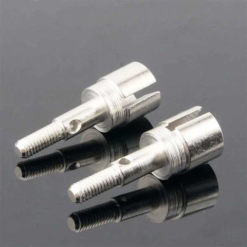 8 Uds eje de transmisión de Metal de acero 61mm Dogbones y eje de rueda 02033 + 02003 para HSP 1/10 94123 94122