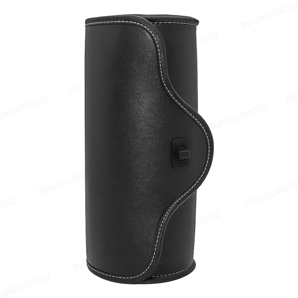 

Motorcycle Bag Saddlebags PU Leather Front Fork Tail Tool Bag Luggage For Harley Chopper Bobber Cruiser Sportster XL 883 1200