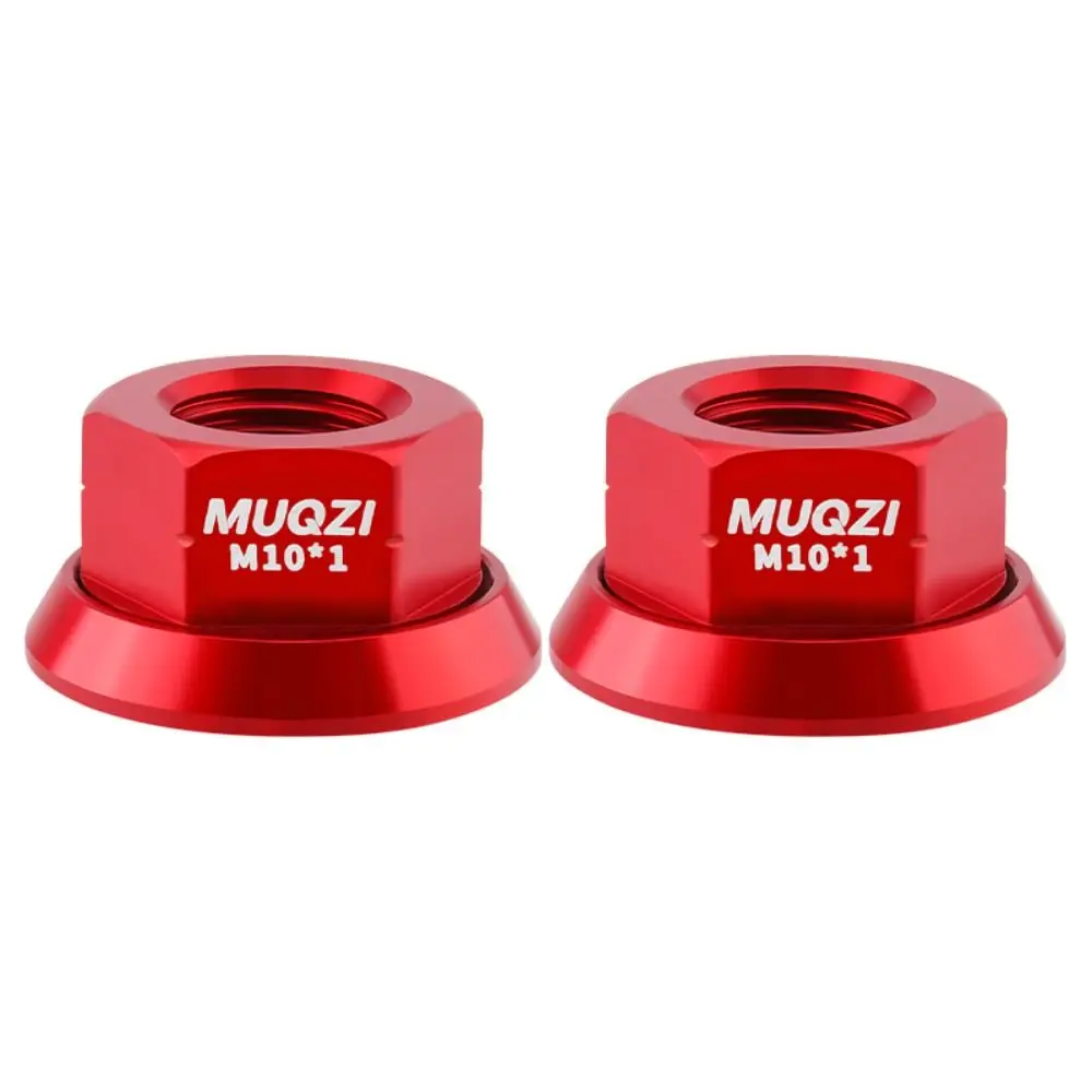 2 個 M9/M10/M10 * 3/8 自転車ハブナット高強度防錆リアアクスルネジアルミ合金陽極酸化自転車アクセサリー