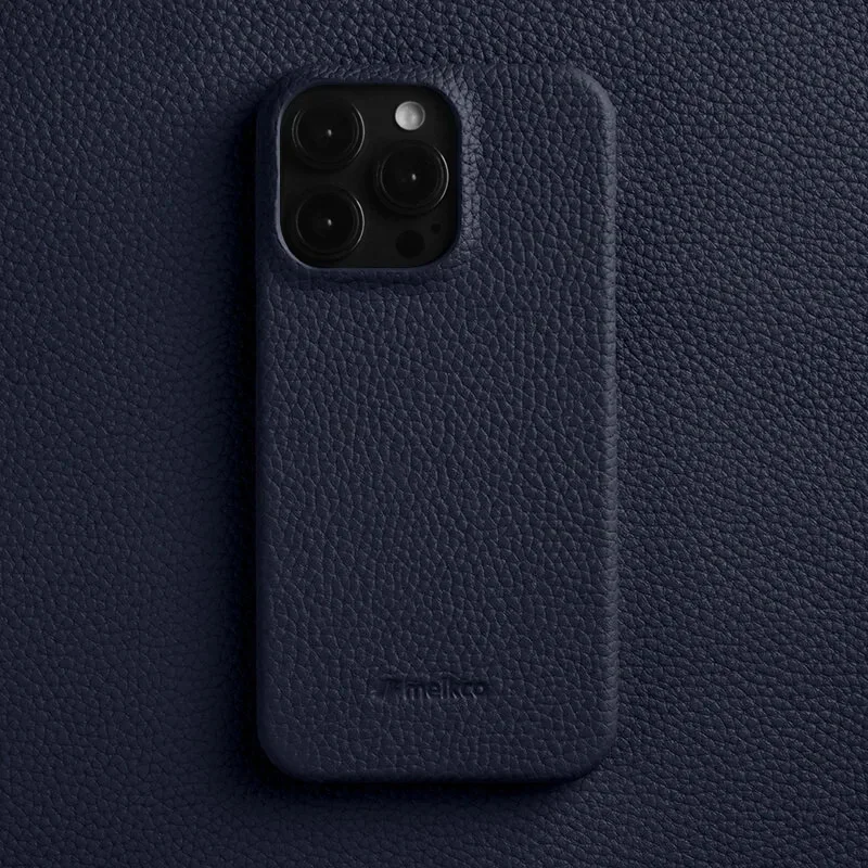 Melkco Premium Genuine Leather Case for iPhone 16 Pro Max 15 Pro Max 14 13 Luxury Business High-end Cow Phone Cases Back Cover