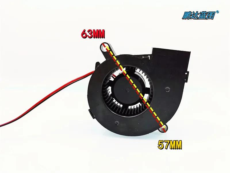 油圧ベアリング付きDCファン,ターボブロワー5020, 5cm,ミュート12v,0.15a