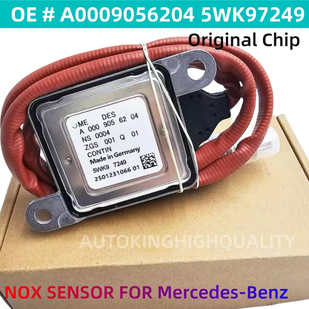 5WK97249 A0009056204 NOx Sensor For NGK Probe A0009052310 A0009054410 For Mercedes Benz W166 ML350 W172 W205 W221 W212 C300