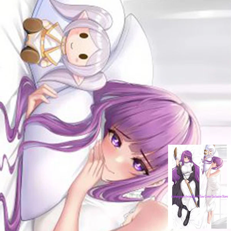 

Dakimakura Anime Pillow Cover Frieren Double Sided Print 2Way Bedding Festival Gifts Gifts