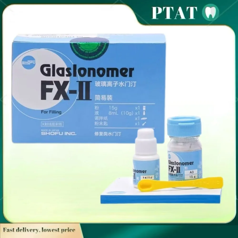 

Dental Restoration Material FX-II A2 A3 A3.5 ShoFu FXII for Dental Filling Fossil Neck Defect Restoration