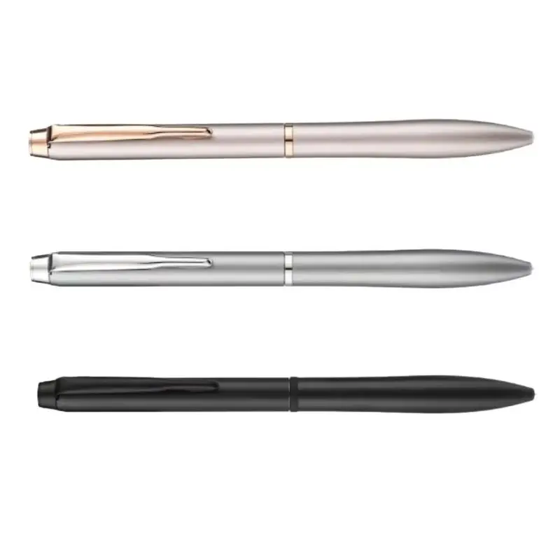 pilot-eterlink-twist-metal-ballpoint-pen-brass-barrel-acro-low-viscosity-oil-ink-05-07mm-smooth-writing-signature