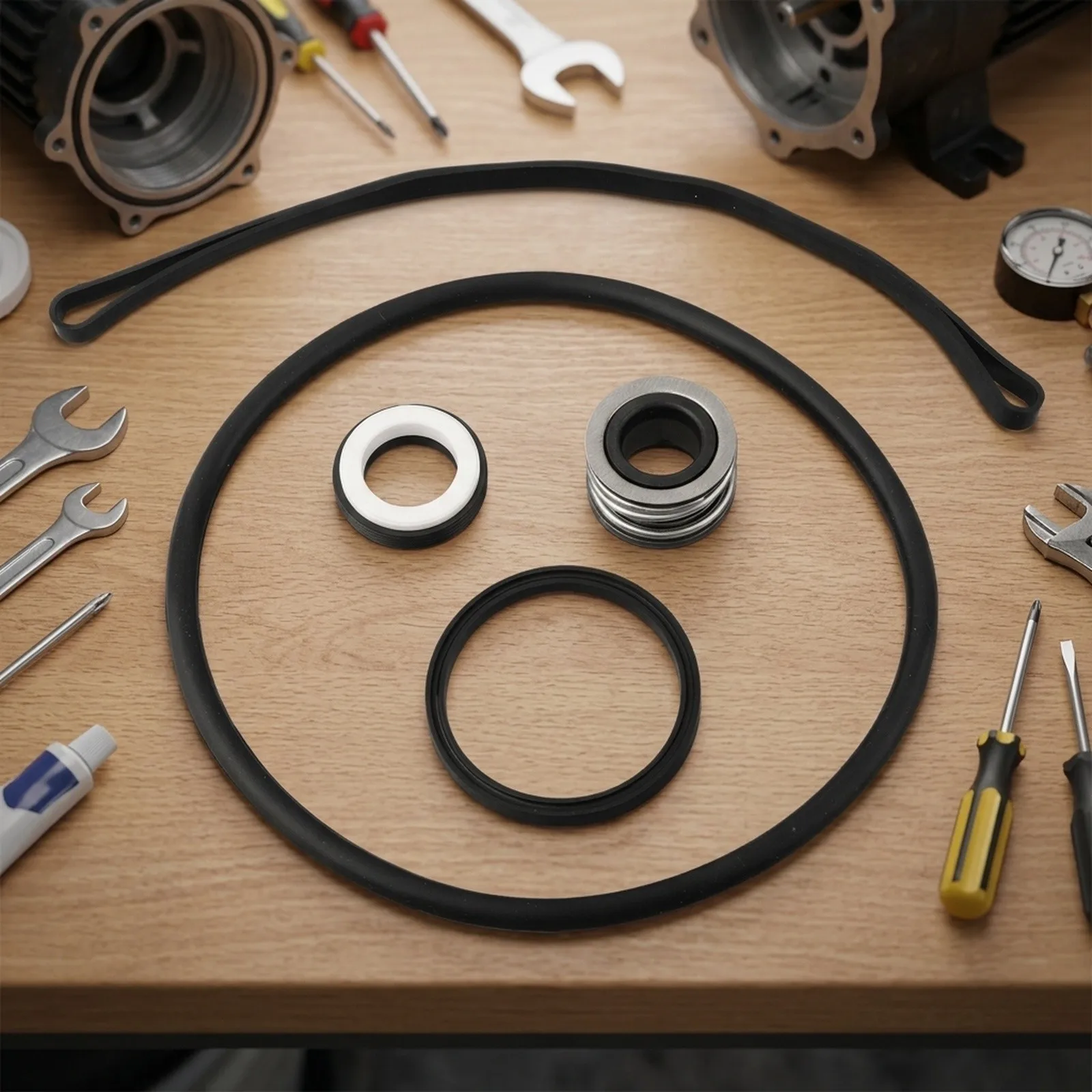 For Hayward(R) II Pump O-Ring Repair Kit O-Ring Factory Home for restore Easy Replacement O-rings And Seals New