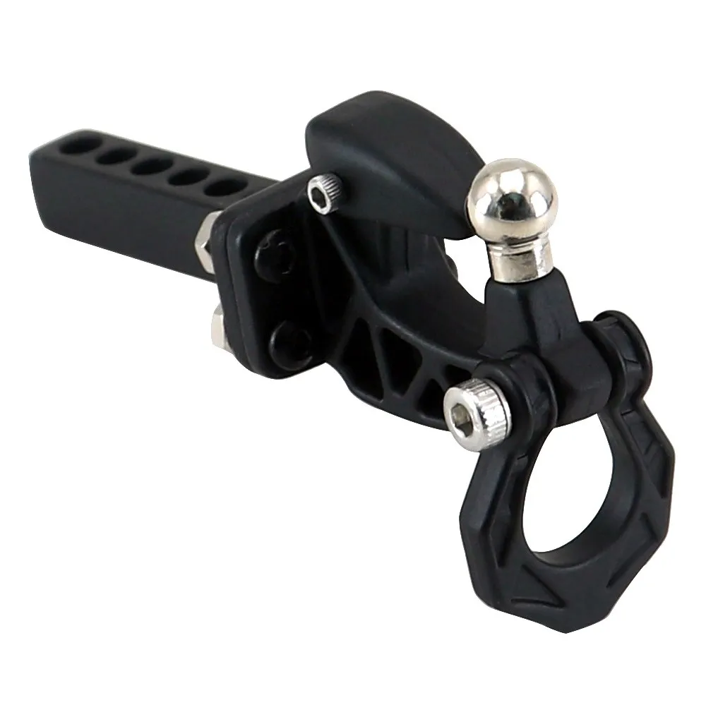 Metall Hinten Stoßstange Abschleppen Anhänger Haken Drop Hitch Empfänger Für 1/8 1/10 Rc Crawler Auto Axial Scx10 Trax/als Trx4 Rgt Yikong Redcat – Detail 6