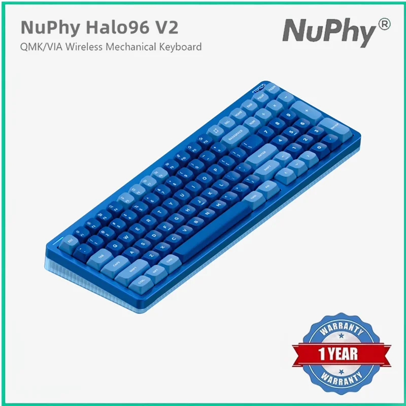 NuPhy Halo96 V2 QMK/VIA Wireless Customized Mechanical Keyboard