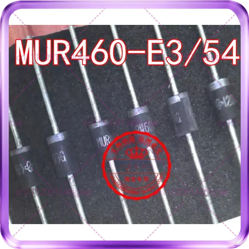 30pcs Fast Recovery Diode MUR460-E3/54 MUR460 MUR460GR