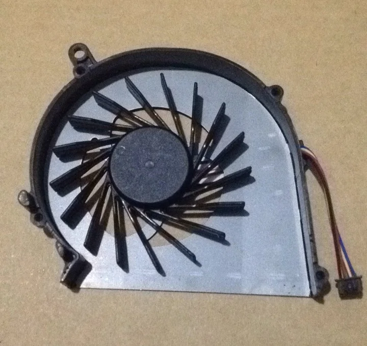 مروحة تبريد جديدة لوحدة المعالجة المركزية 4 دبابيس لـ HP 650 655 2000 لـ Compad Presario CQ58 G58 مروحة للكمبيوتر المحمول NFB76B05H 688306-001