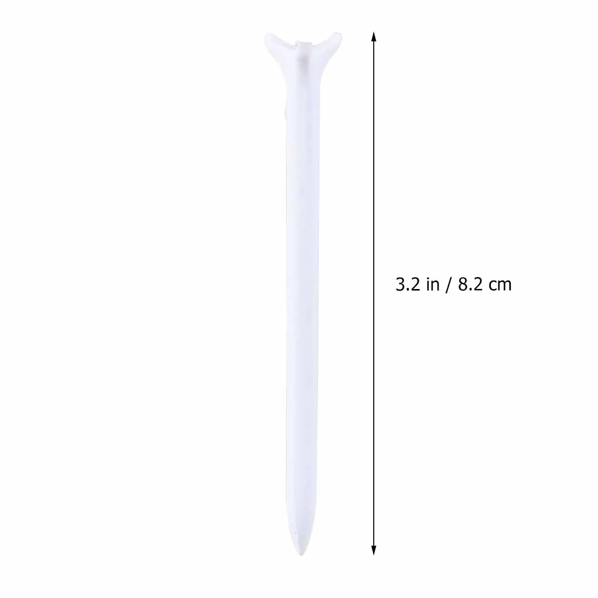 

25 Pcs Tees Reusable Eco Friendly Lightweight PP Plastic Tools Compact Easy to Carry Practice Golf Ball Holder