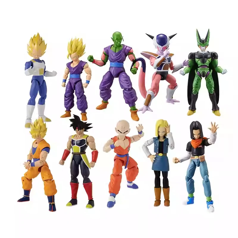 Dragon Ball Anime Toy Dragon Star Dragon Ball Manga Character Son Goku Broly Vegeta Frieza 6-Inch Bulk Collection Ornament Model