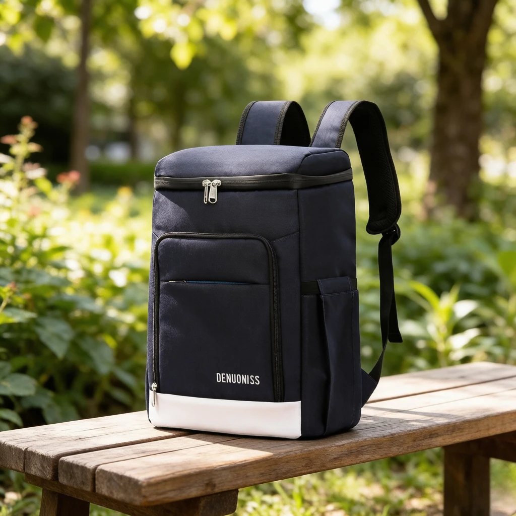 Beer Picnic Insulated Backpack Cooler Large Double Layer Outdoor Hiking Waterproof Durable Scratch Resistant Heavy Duty Travel