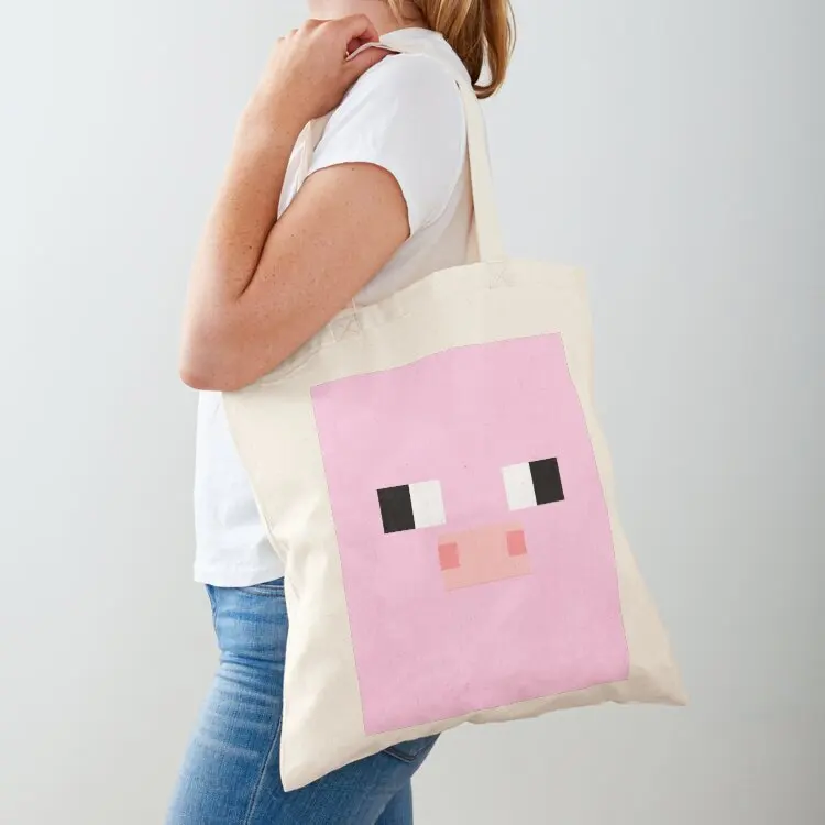 

Pig Tote Bag shopping bag logo personalized tote woman shopping bag shopper women