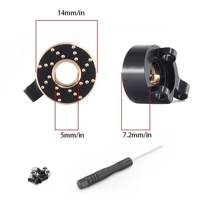 MACH-For Axial 1/30 SCX30 RC Car Steering Cup Upgrade Kit- Accessories For Enhanced Handling