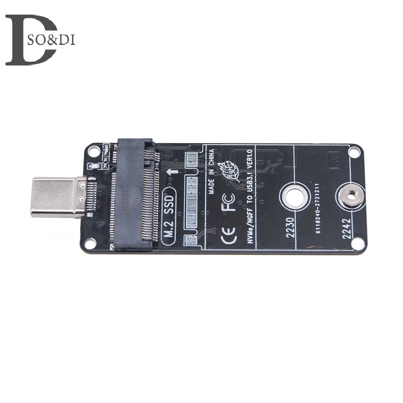 Адаптер M.2 SSD на USB 2230 USB Type-C, 1 шт.