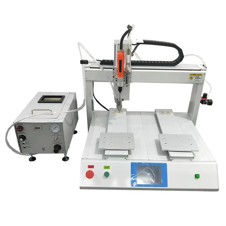 

Blowing Type Locking Feature for Automated Paying Screw Applications Dual Platform Automatic Screwdriver Machine