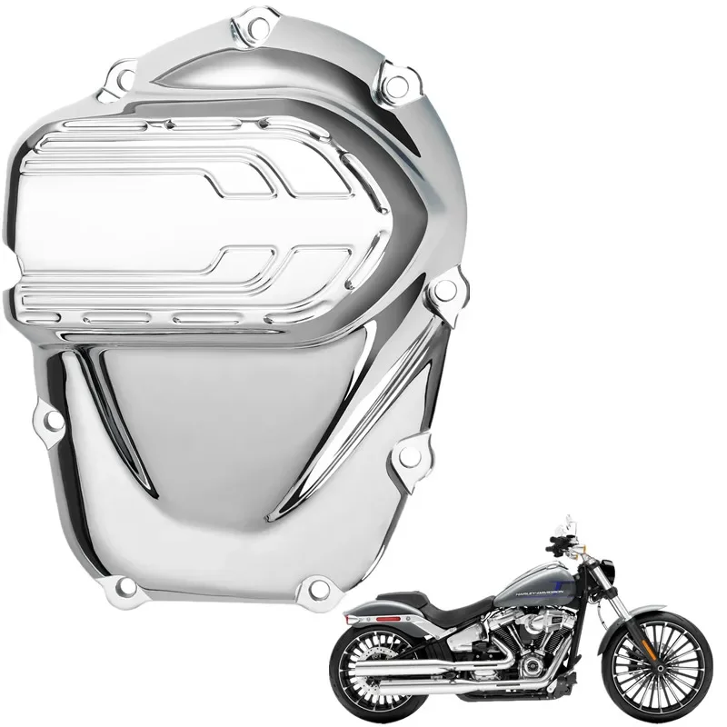 

For Harley M8 Engine Touring Street Road Electra Glide 2017-2023 Softail Sport Glide Breakout 2018-later Motorbike Cam Cover