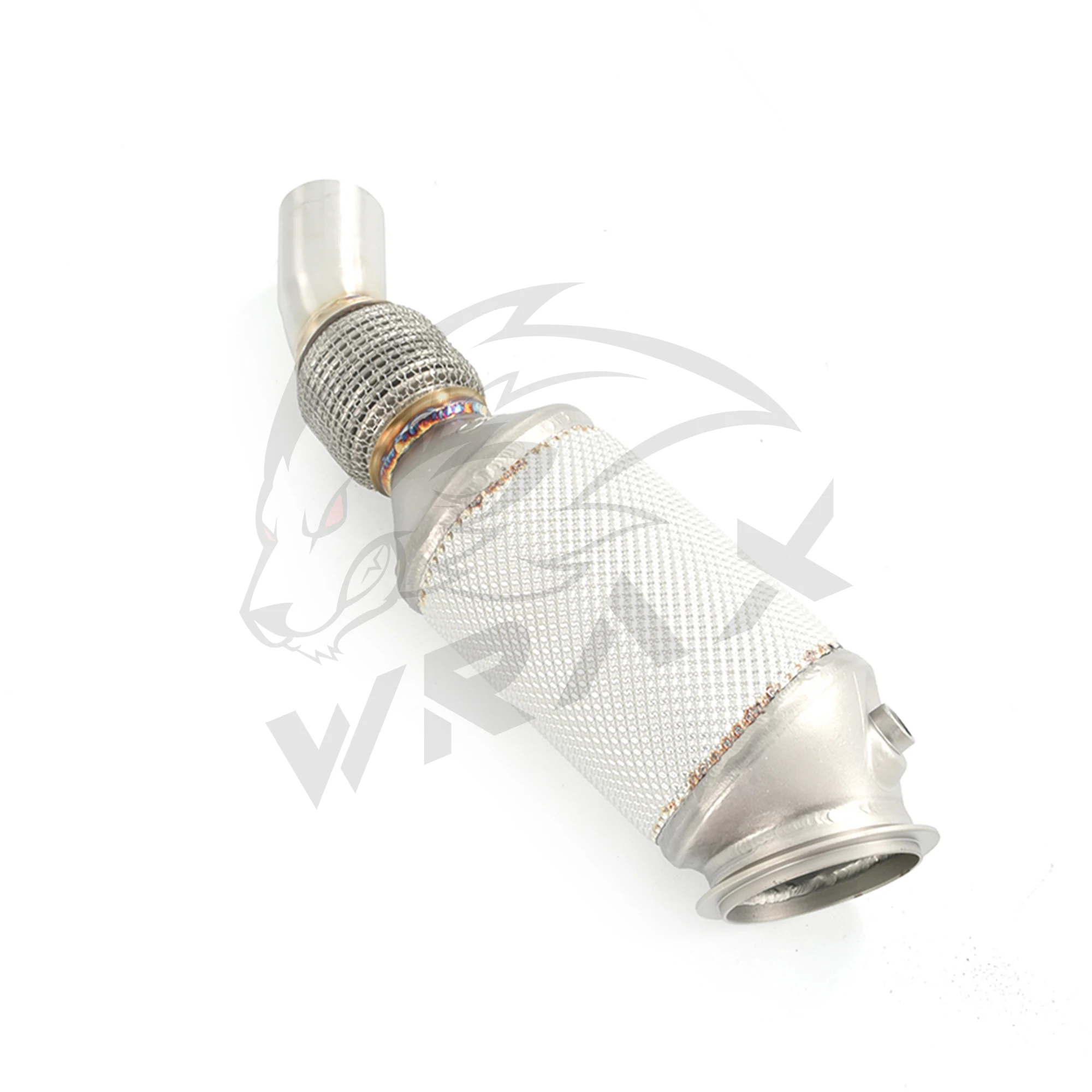 عادم النازل لسيارة BMW N20 WRAX مجموعة ضبط عالية الأداء - متوفر في الأنابيب السفلية المحفزة أو الوصول إلى السيارة بدون أنبوب السفلي #3