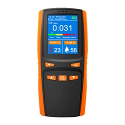 Dienmern's new ozone detector multifunctional air quality monitor with digital LCD display and alarm and recording functions