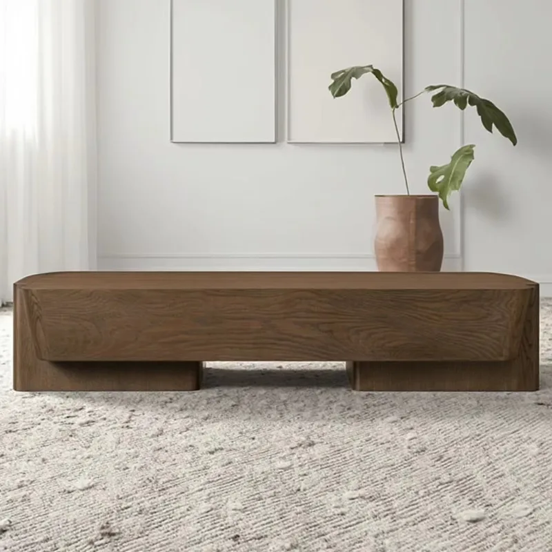 

Мебель ручной работы из цельного дерева для дома, прямоугольный журнальный столик