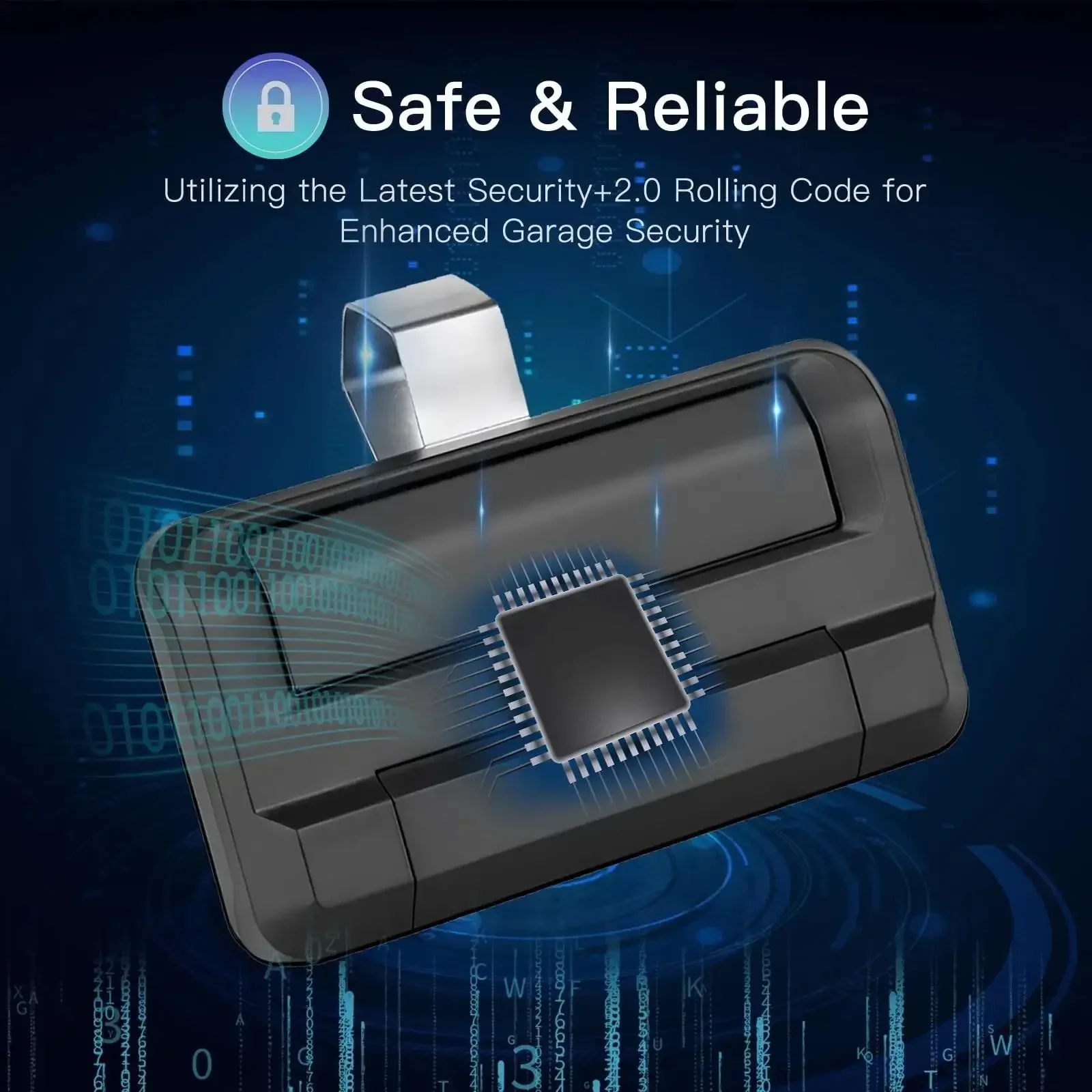 Universal Garage Door Opener Remote Control Compatible with 811LMX 811LM Garage Door Openers