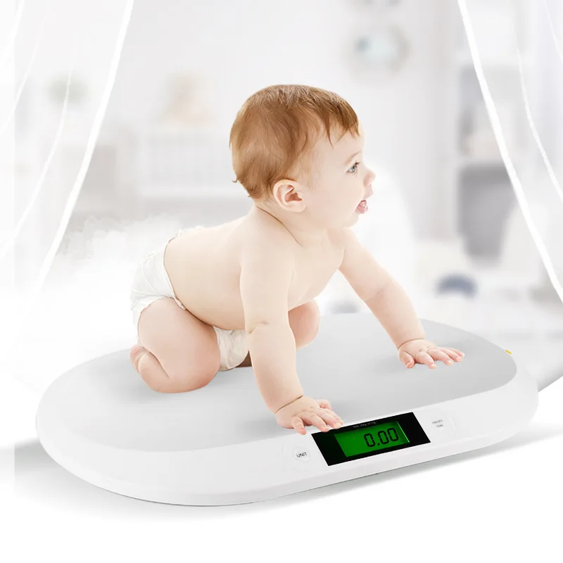 30kg Baby Scale Household Pet Weight Healthy Baby Height Electronic High-precision LCD Display Long Battery Life