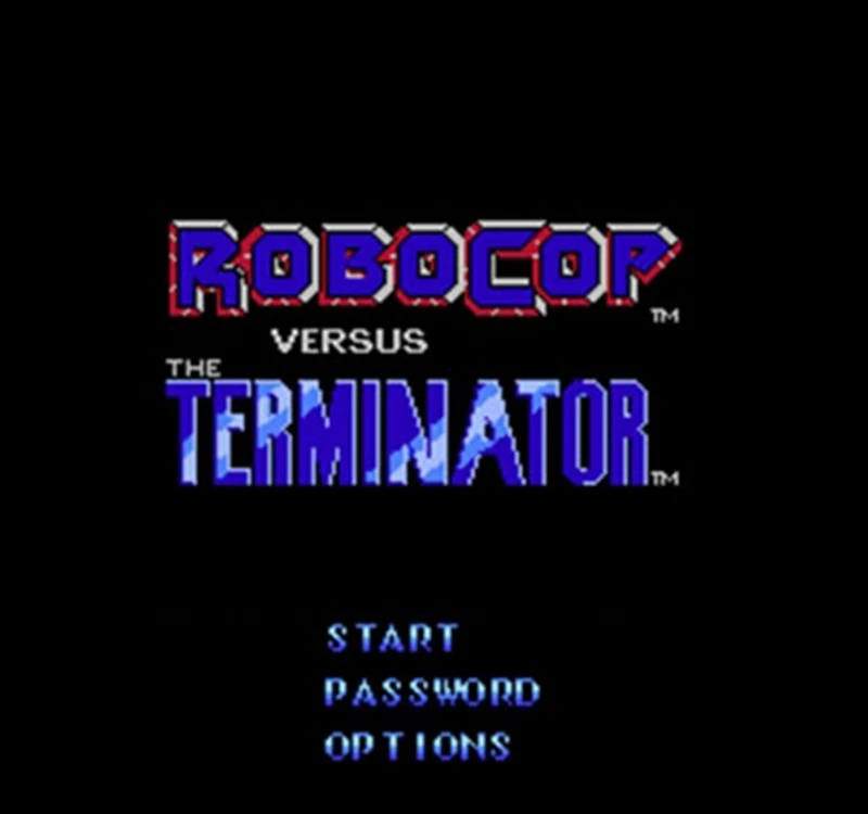 Robocop Vs The Terminator 60 Pins English Version Game Cartridge for 8 Bit 60pin Game Console