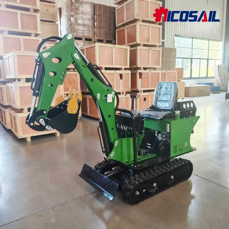 حفارة صغيرة عالية الجودة من نوع الزاحف الصيني EPA/EUR5 متوافقة مع البناء الصناعي في بستان المزرعة