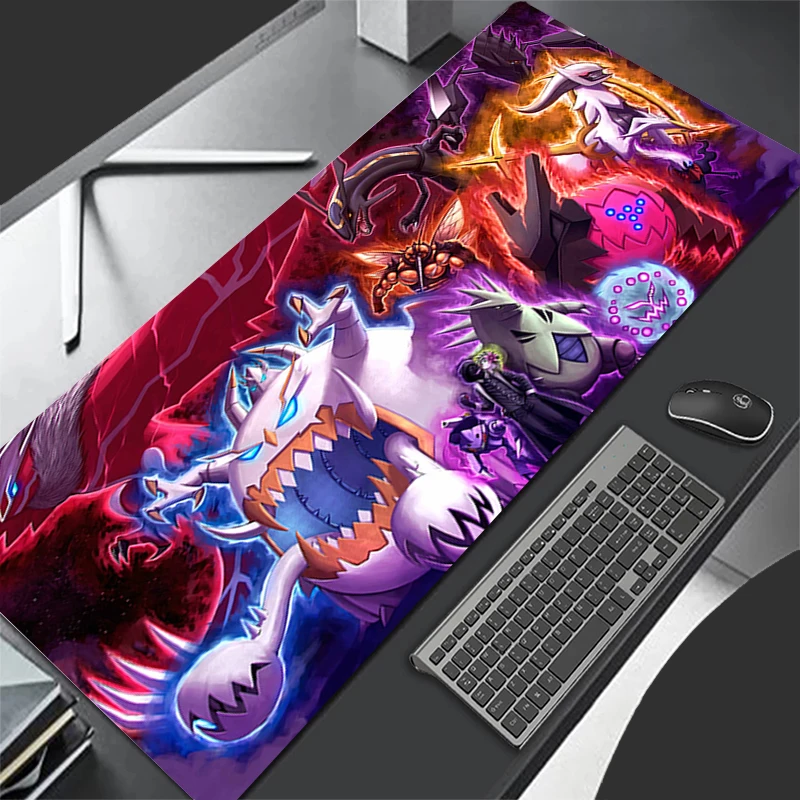 

Mouse Pad Desk Mat Anime Play Mat Gaming P-Pokemons P-Pikachus Mousepad Speed Computer and Office Gamer Cabinet Keyboard Pads
