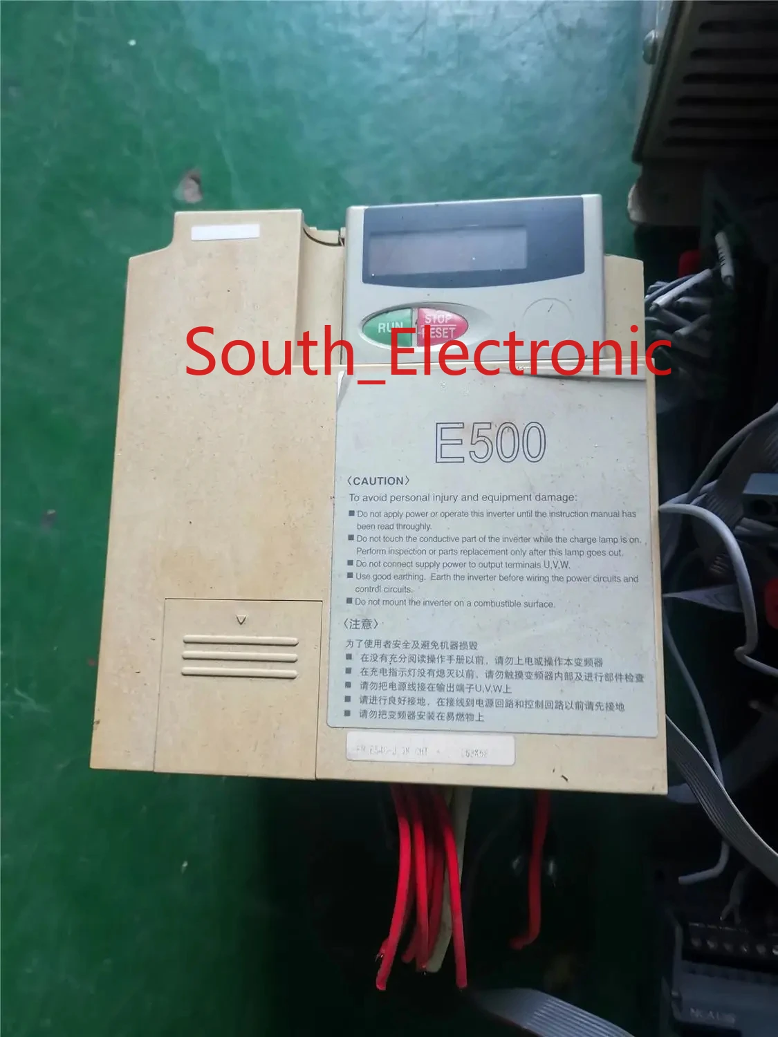 

FR-E540-3.7K-CH 3.7kw 380v inverter , In good working condition, free shipping