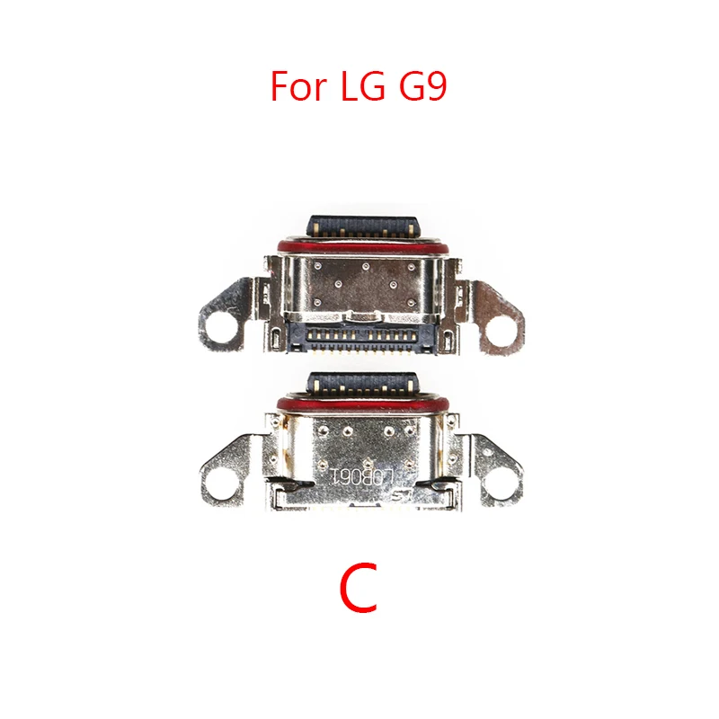 2PCS Type C USB Charging Dock Connector For LG G8 ThinQ G820 G8S G7 Q7 G6 G600 G9 G900 Q92 V60 V50 V40 V30 V35 V30S Charger Port