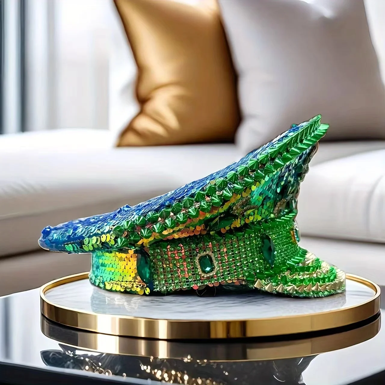 قبعات الكابتن الخضراء من HongLuan حجر الراين للمرأة في يوم القديس باتريك، قبعة زي الكرنفال للبالغين وإكسسوارات النسائية التنكرية