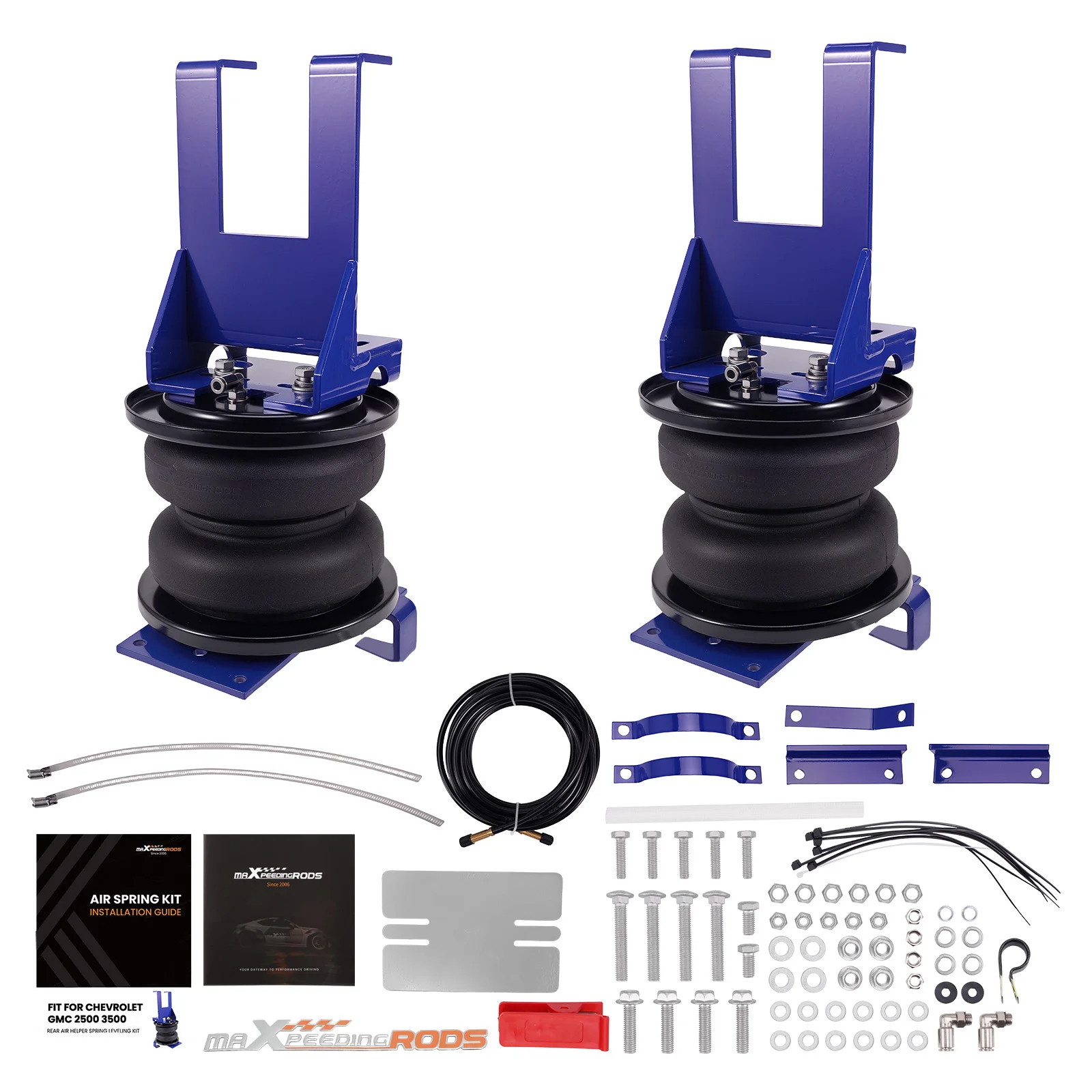 Air Spring Suspension Leveling Rear For GMC Sierra Classic 2500 3500 01-10 USED