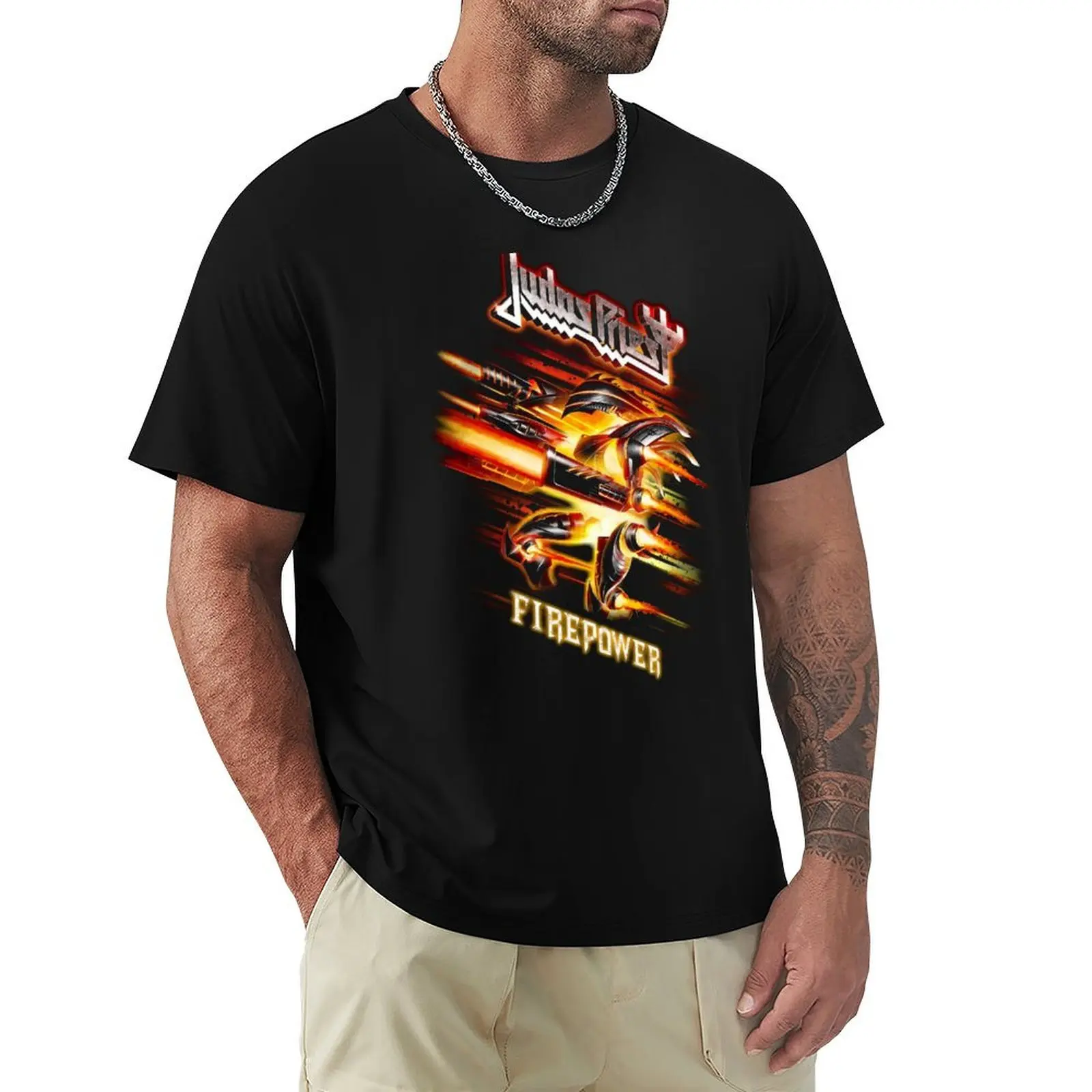 ALWIJ--- JUDAS PRIEST --- METALCORE T-Shirt Basic Comfort Fit T-Shirt for Men