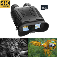 4K Full Color Night Vision Binoculars Rechargeable Battery 8X Digital Zoom Hunting Infrared Night Vision Goggles for Hunting