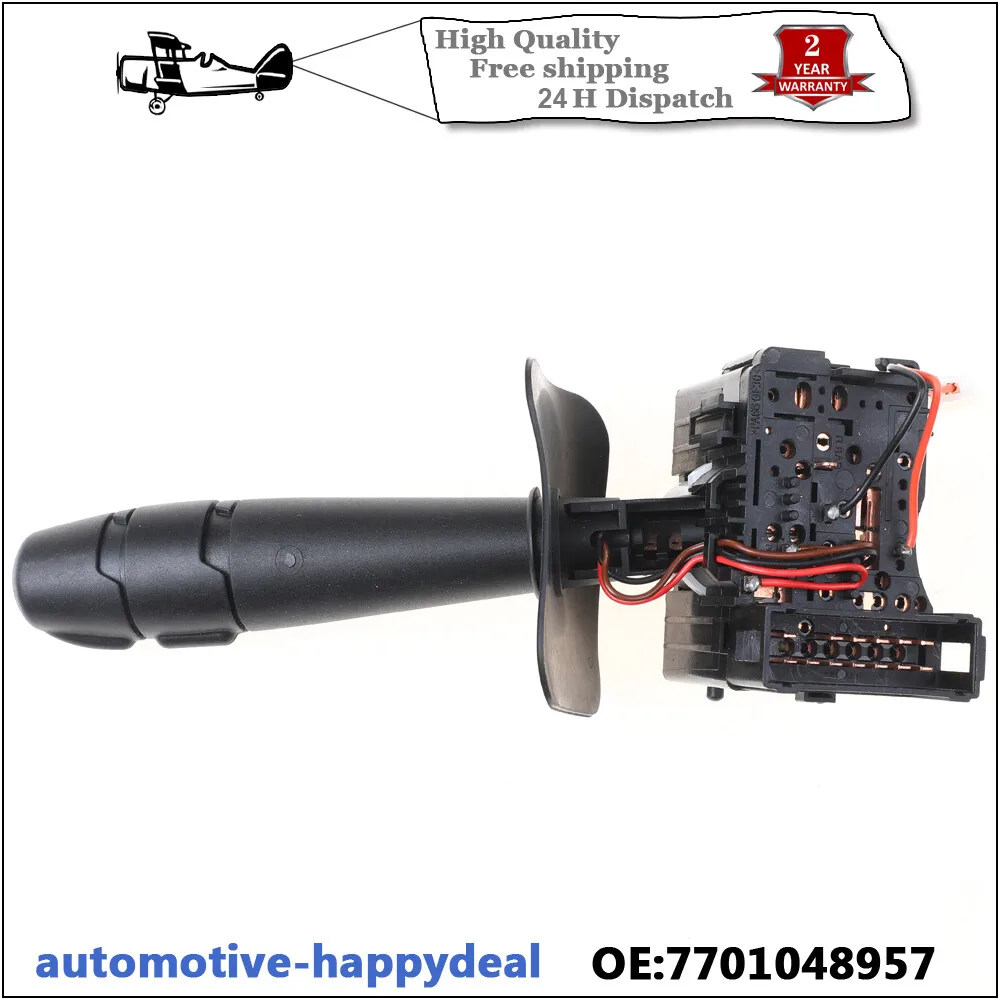 Steering Column Indicator Light Stalk Switch 7701048957 for Renault Kangoo