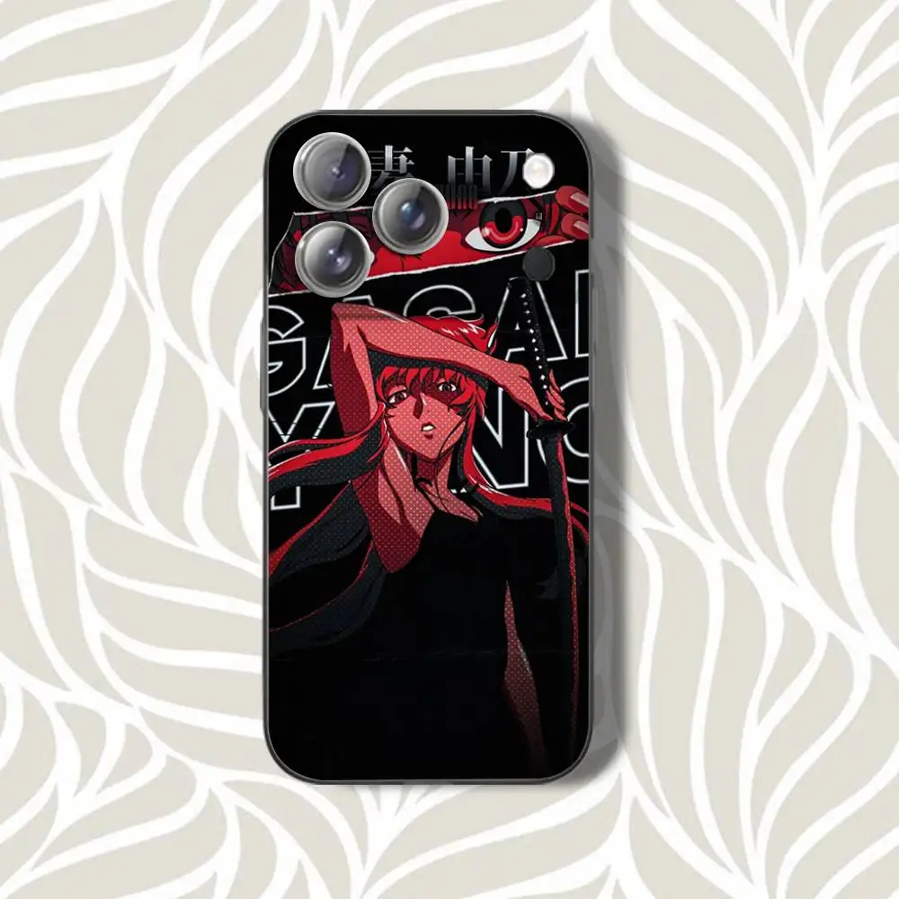 M-Mirai Nikki Gasai Yuno Handyhülle für iPhone 16,14,11,17,13,15,12,Air,Plus,Pro,Max,E,Mini Frosted für MagSafe Magnetic Grey