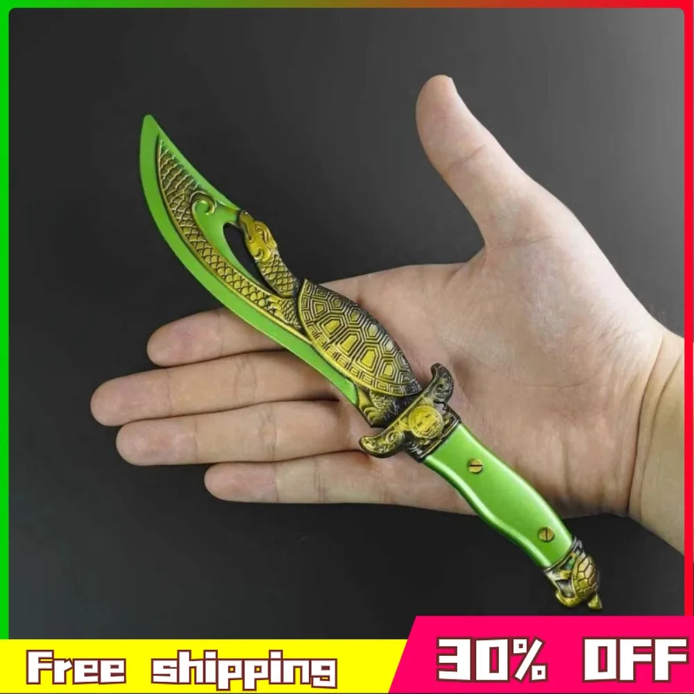 In Stock 15cm Delta Force Turtle Game Anime Figure Workmanship Peripheral Metal Model Prop Desktop Decorative Ornaments Gift Toy