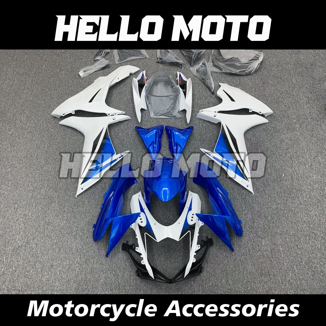 

New ABS Injection Molding Motorcycle Fairings Kits Fit For L1 L2 L3 L4 L5 L6 L7 L8 L9 600/750cc 2011-2022 Bodywork Set
