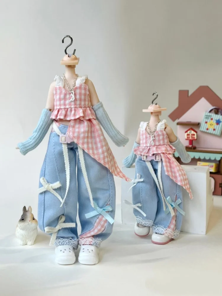 

Simontoys Sweet Pixel Series 12 Point Bjd Ob11 Handmade Clothes For Movable Dolls Doll Accessories Collectible Toys For Adults