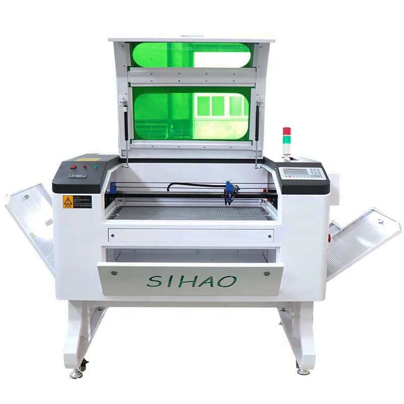 

For SIHAO-7050cm CNC Router CO2 Laer Engraving Machine for Wood and Jewelry Wholesale Price Granite Stone From China